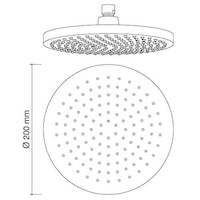difusor de ducha rund | sanidek