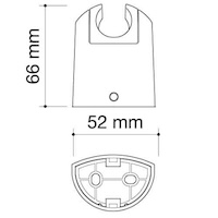 soporte ducha zac | sanidek