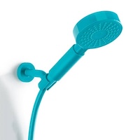 conjunto ducha one turquesa | sanidek