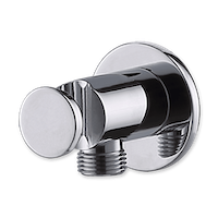 toma de agua con soporte cónico nur cromo | sanidek