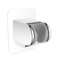 soporte ducha contact cromo | sanidek