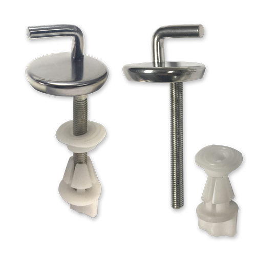 juego fijación tapa wc mila | sanidek