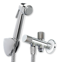 conjunto ducha bide lamu con llave doble | drena