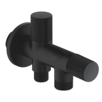 llave escuadra doble nur black | drena