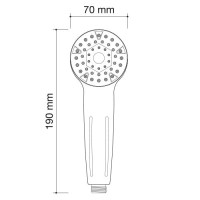 reductor de caudal para mango de ducha | sanidek