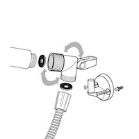 soporte ducha focus | sanidek