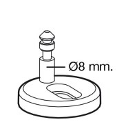 juego fijación tapa wc issa, alba, tula, naya1b, sara, dita, ema | sanidek